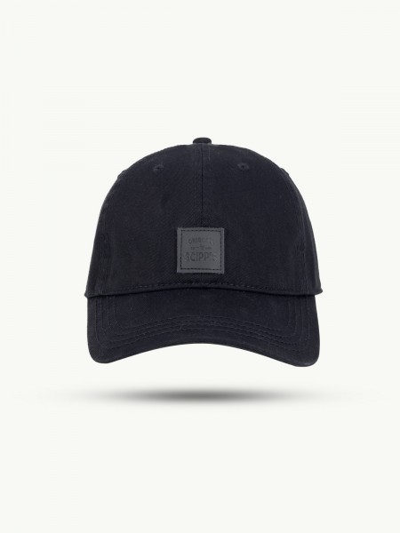 SCIPPIS „Kalbarri Cap– Klassische Canvas-Cap in black aus 100 % Baumwolle