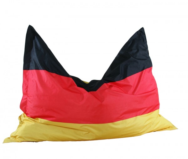 Kinzler Sitzsack "Germany" Indoor und Outdoor geeignet Länderflagge 130x170cm