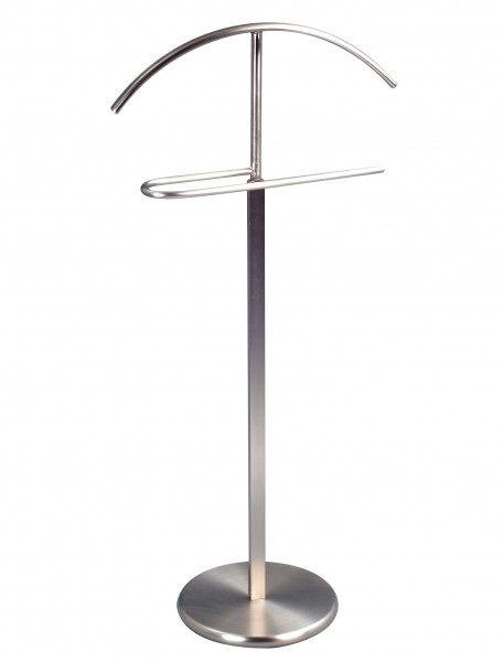 Herrendiener "Jay", Edelstahloptik, 52 x 112 x 30 cm