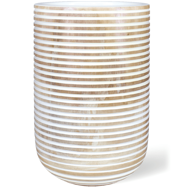 Woddy Honey Pflanzengefäß Ø 35 x H 50 cm - Unikat Handgemacht