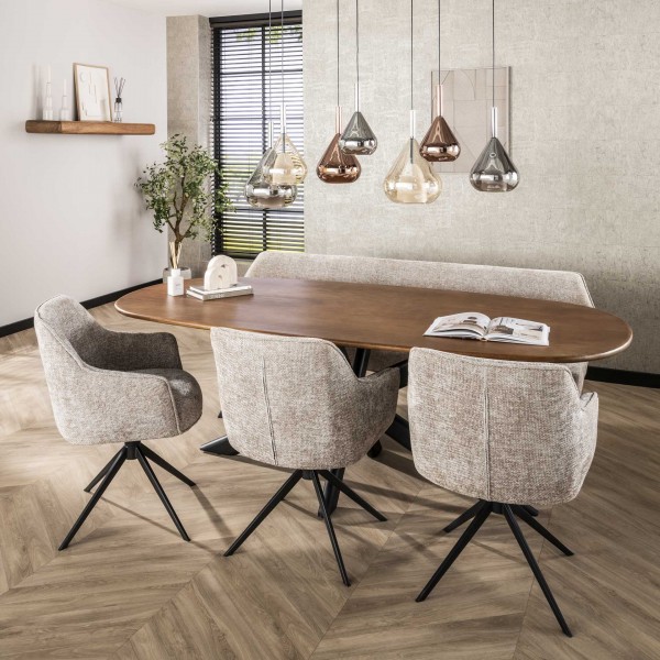 Pendelleuchte "Oliva" 120x40x150cm Deckenleuchte