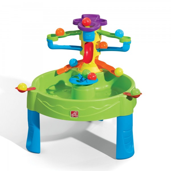 Wasserspieltisch "Fredi" aus Kunststoff 80x80x70,8cm Sand- und Wassertisch