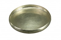 Vorschau: Tablett "Adlon" versilbert, gehämmert, Antique 38,5cm Durchmesser-sale Vorschau: Tablett "Adlon" versilbert, gehämmert, Antique 38,5cm Durchmesser-sale