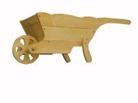 Holzschubkarre Holzschubkarre