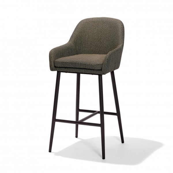 Outdoor Barstuhl „Belfort“ Anthrazit Quick Dry Foam