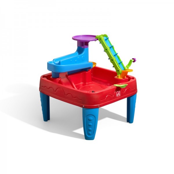 xWassertisch "Coluso" aus Kunststoff in bunt 76x71x78cm Ball Freunde Spieltisch