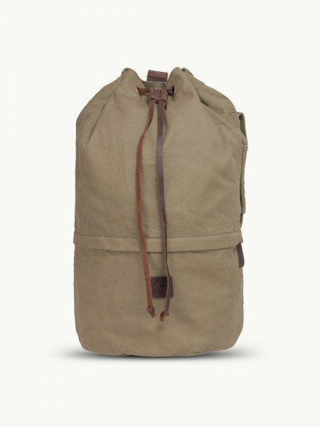 SCIPPIS Lockwood Sea Bag – Robuster Canvas-Seesack mit Lederdetails und wasserdichtem Schutz