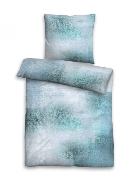 Beauty.Scouts Mako-Satin Bettwäsche "Jasper", blau, Bettwäsche, Schlafzimmer