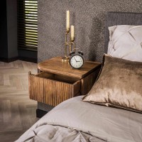 Vorschau: Nachttisch "Quincy", 2er Set, hängend, Mangoholz, massiv Vorschau: Nachttisch "Quincy", 2er Set, hängend, Mangoholz, massiv