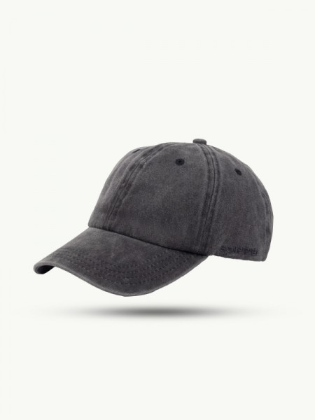 SCIPPIS Kampa Cap – Sportive Canvas-Cap in Black aus 100 % Baumwolle