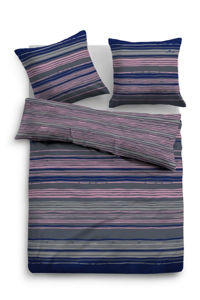 Tom Tailor Flanell Bettwäsche "Lexington", indigo