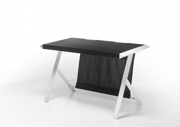 weiß schwarz, Schreibtisch "Speed", verschiedene Designs, 127x75x60 cm