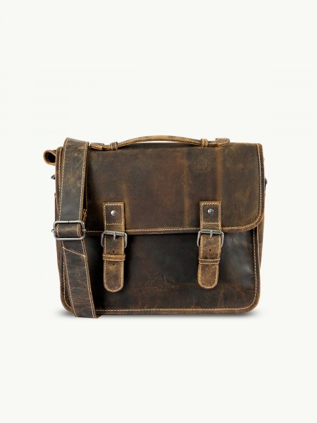 Messenger Bag TOURER – Robuste Leder-Umhängetasche für Reise &amp; Alltag