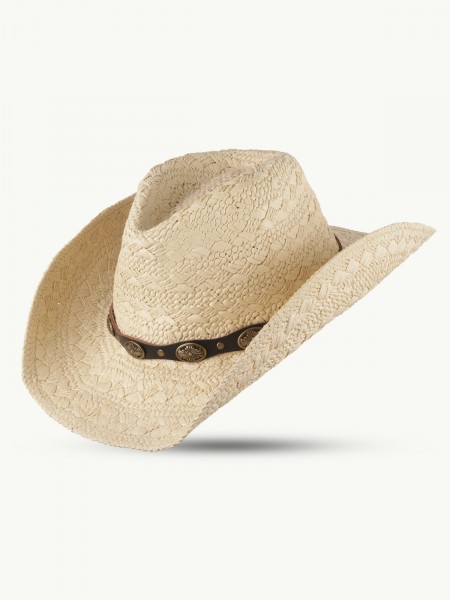 SCIPPIS Sommerhut „Winton“ – aus Papierstroh, Natur, mit markantem Hutband