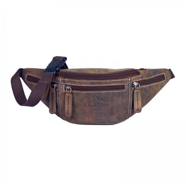 BELT BAG GENF – Handgefertigte Gürteltasche aus Büffelleder im Vintage-Look