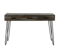 Schminktisch "Johanna", Akazienholz, 120 x 35 x 76 cm, Konsolentisch, Flurtisch, Schlafzimmer Schminktisch "Johanna", Akazienholz, 120 x 35 x 76 cm, Konsolentisch, Flurtisch, Schlafzimmer