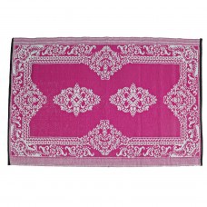 Beauty.Scouts Outdoor Teppich "Pink Paradise" 120x180 cm Orient pink weiss
