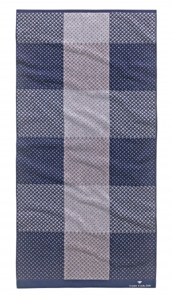 Tom Tailor Handtuchset "Brisbane", 2er-Set, 50 x 100 cm, navy