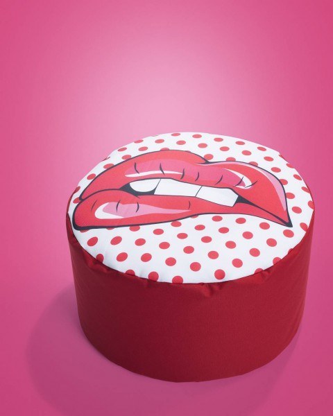 Sitting Point DotCom LIPS tomate D50x30 cm