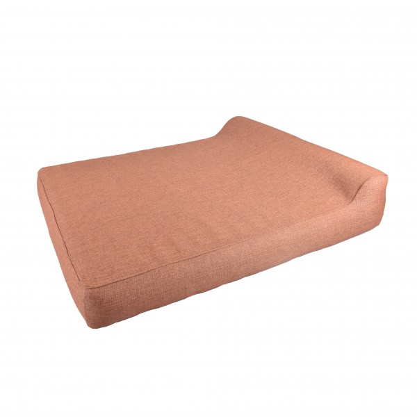 Barths Daybed Twin– Aufblasbare Doppel-Liege mit niedriger Rückenlehne, terracotta
