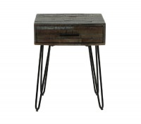 Nachttisch "Johanna", Schlafzimmertisch, Akazienholz, 45 x 35 x 60 cm, Schlafzimmer Nachttisch "Johanna", Schlafzimmertisch, Akazienholz, 45 x 35 x 60 cm, Schlafzimmer