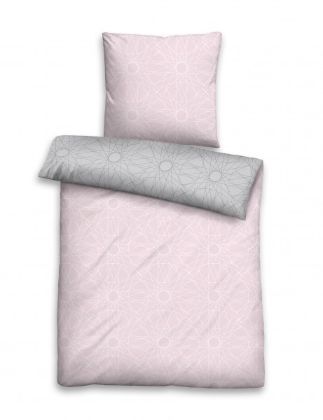 Beauty.Scouts Edel-Perkal Bettwäsche "Insa", rose, Bettwäsche, Schlafzimmer