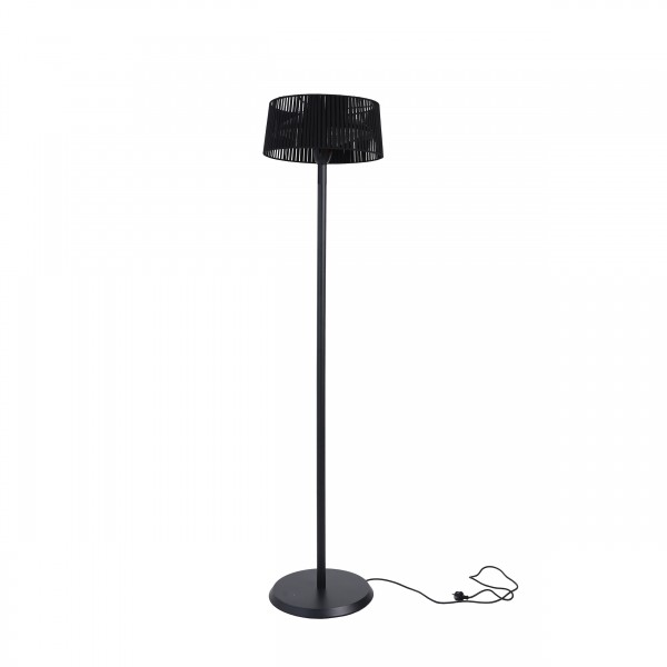 Barths Heizstrahler Outdoor-Lampe schwarz 1500W Terrassenheizstrahler