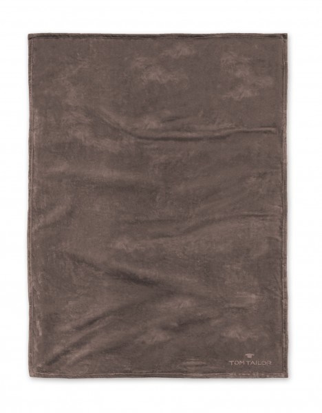 Tom Tailor Superflausch Decke, Schokobraun