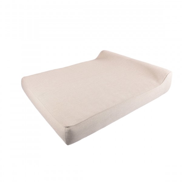 Barths Daybed Twin– Aufblasbare Doppel-Liege mit niedriger Rückenlehne, Sand