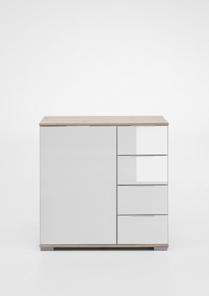 Die Kombikommode überzeugt mit ihrem modernen, eleganten Design sowie dem Stauraum. Die Kombikommode "Olha" finden Sie im Shop in verschiedenen Farben. Die Kommode ist mit einer Tür und 4 Schubkästen ausgestattet. Sie bietet so eine Vielzahl an Verstaumö