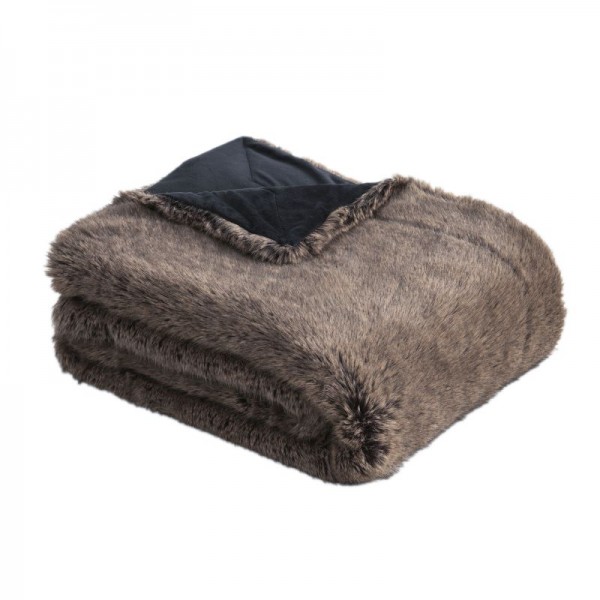 bugatti Felldecke Braun – Luxuriöses Kunstfell für entspannte Stunden
