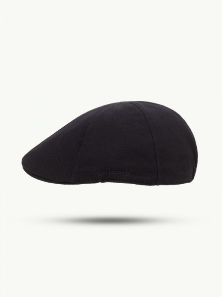 SCIPPIS „Kintail Cap“ –  in black ,Zeitlos stilvoll in 100 % Baumwolle – 