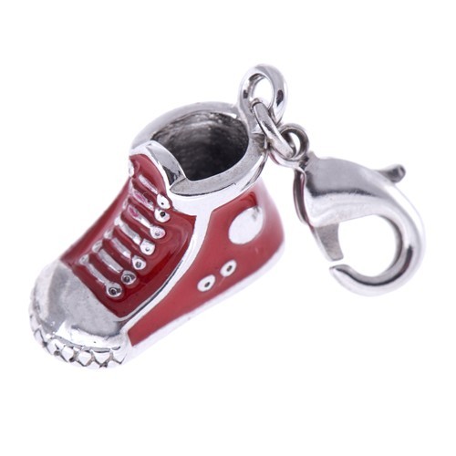 Charm Anhänger roter Turnschuh