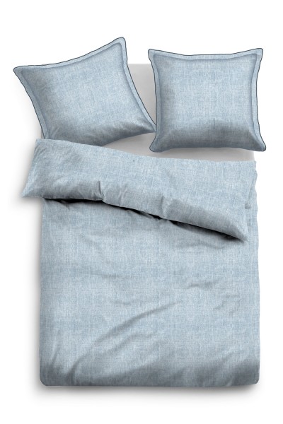 Tom Tailor Linon-Bettwäsche "Pia", jeans, Bettwäsche, Bettbezug