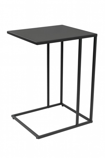 Beistelltisch Nero – C-Tisch aus Metall in Anthrazit, 38 × 62 × 43 cm