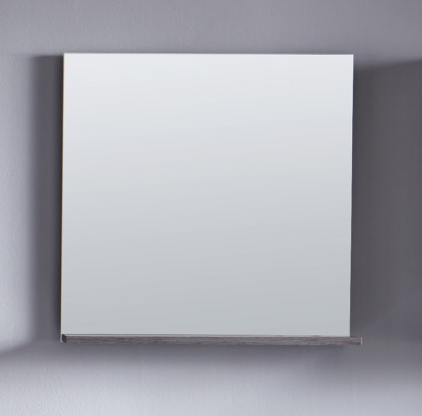 Wandspiegel "Melli", große Spiegelfläche, Badezimmerspiegel, 60 x 60 x 13 cm