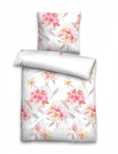 Beauty.Scouts Mako-Satin Bettwäsche "Merle", gold, Bettwäsche, Schlafzimmer