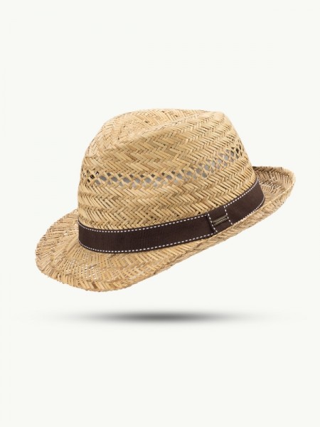 SCIPPIS Sommerhut „Clark“ – aus Stroh, Natur, mit hochwertigem Hutband