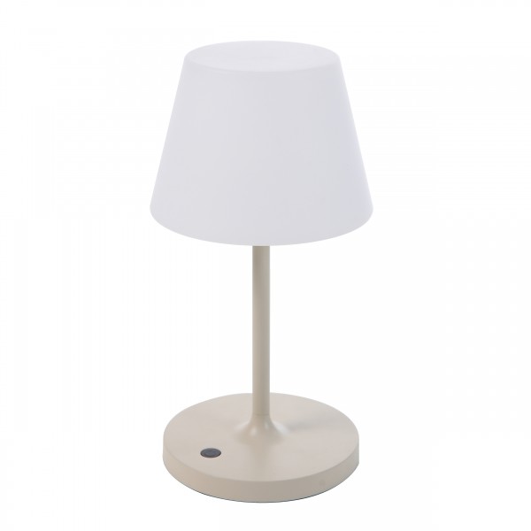 Barths Alpha - Outdoor-Tischlampe beige