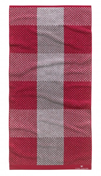 Tom Tailor Duschtuch "Brisbane", 70 x 140 cm, barolo