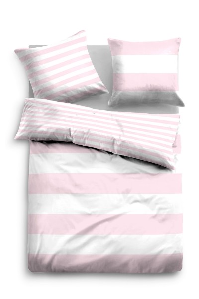 Tom Tailor Linon-Bettwäsche "Vera", rose