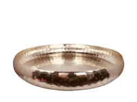 Vorschau: Tablett "Adlon" versilbert, gehämmert, Antique 38,5cm Durchmesser-sale Vorschau: Tablett "Adlon" versilbert, gehämmert, Antique 38,5cm Durchmesser-sale